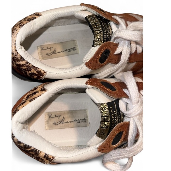 Rock 7 Vintage Havana Womens ColorBlock Sneakers - Picture 4 of 9